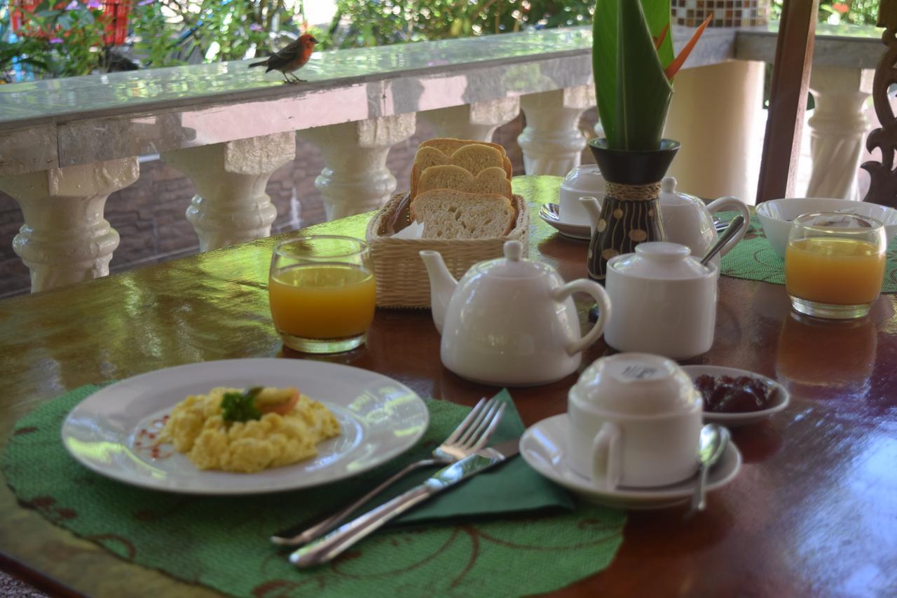 Chalet Bamboo Vert La Digue Bagian luar foto