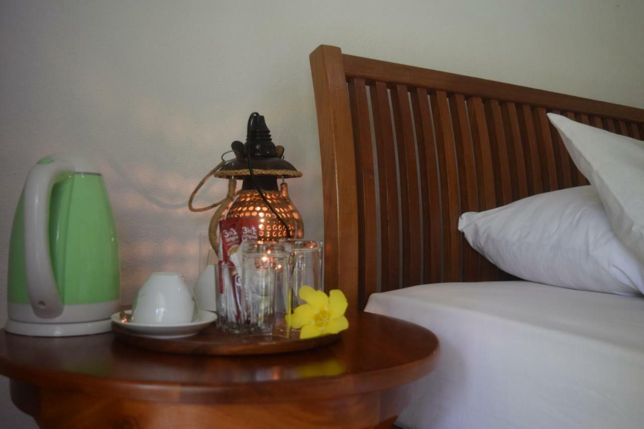 Chalet Bamboo Vert La Digue Bagian luar foto